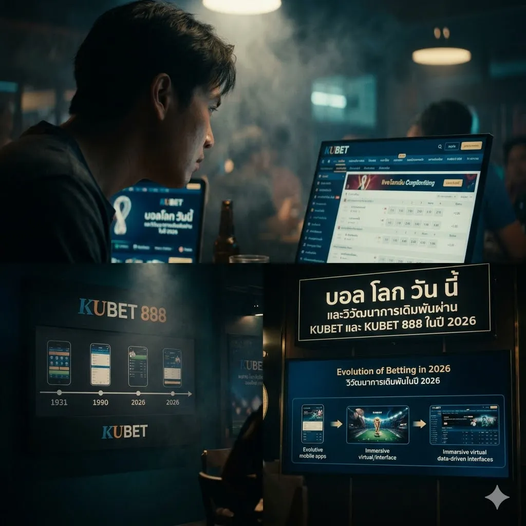 บอล โลก วัน นี้ และวิวัฒนาการเดิมพันผ่าน KUBET และ KUBET 888 ในปี 2026