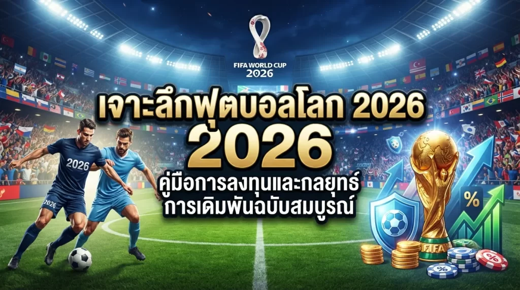 เจาะลึกฟุตบอลโลก 2026: คู่มือการลงทุนและกลยุทธ์การเดิมพันฉบับสมบูรณ์
