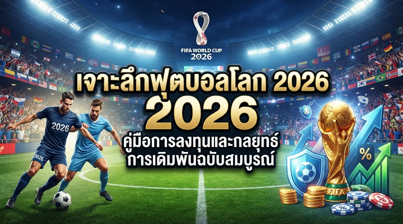 เจาะลึกฟุตบอลโลก 2026: คู่มือการลงทุนและกลยุทธ์การเดิมพันฉบับสมบูรณ์
